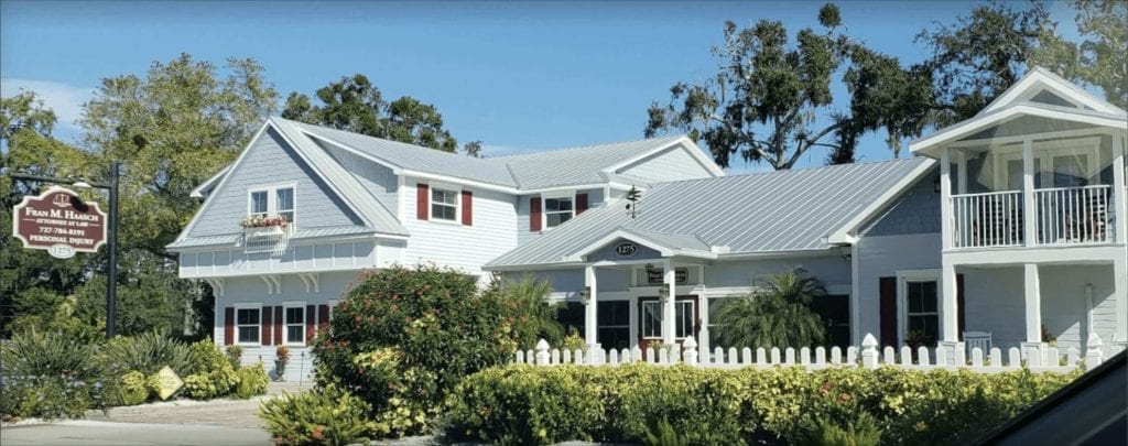 exterior shot of Palm Harbor office building Fran Haasch