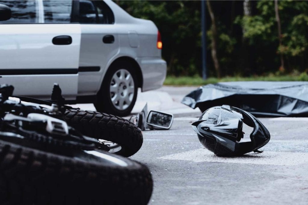 motorcycle accident fault