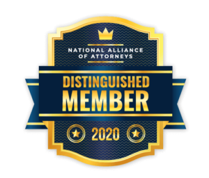 National Alliance of Attorneys Distinguished Member logo