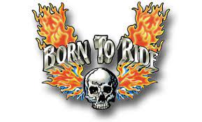 Born to ride small logo