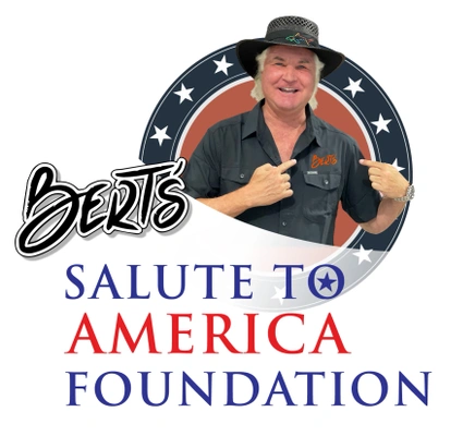 Bert's Salute To America Foundation Logo
