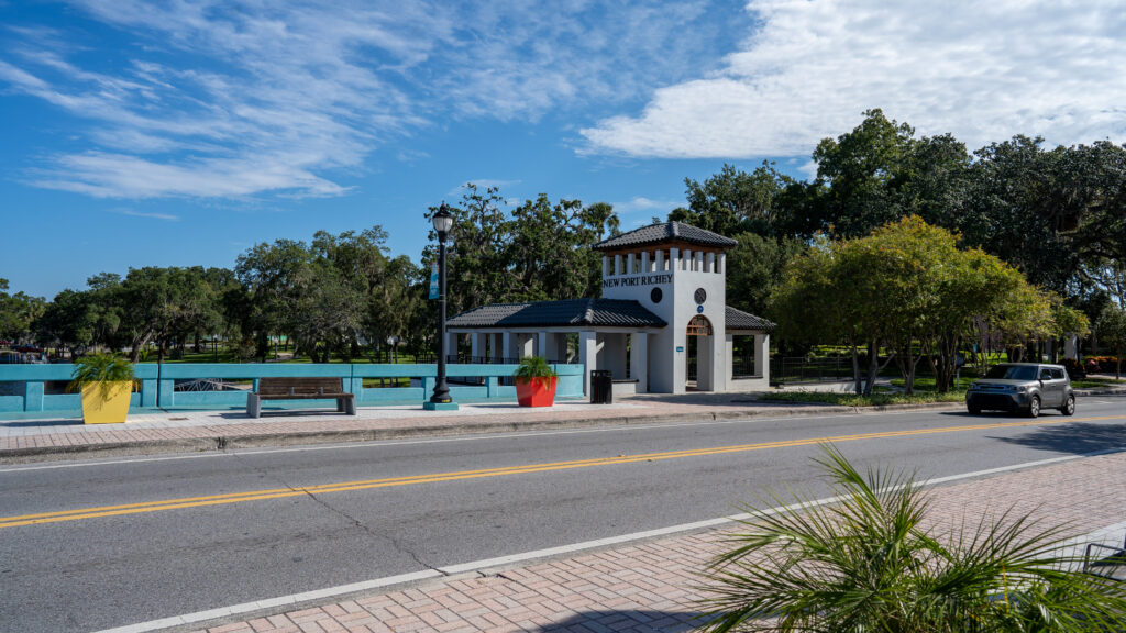 new port richey bridge picture