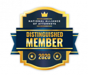 National Alliance of Attorneys Distinguished Member logo